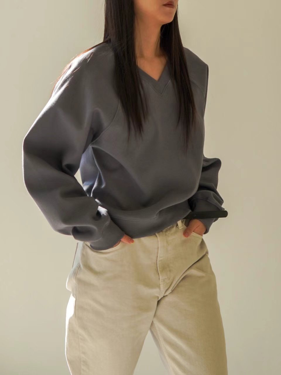 MORNBAKER韓國㊣直郵東大門代購女裝新品人氣25春夏休閑衛衣MORNBAKER衛衣