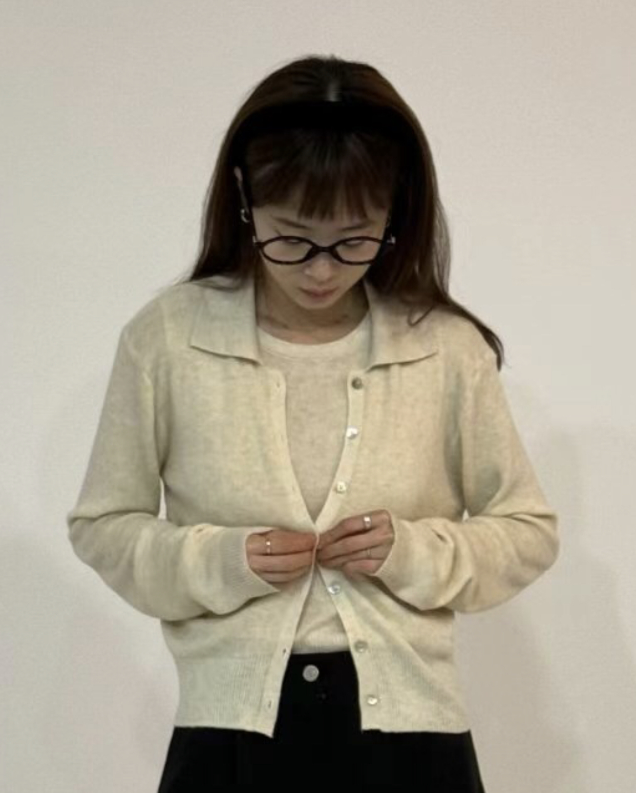 THEBARN直郵韓國代購㊣女裝新款人氣推薦25春夏套裝套裝開衫THEBARN套裝圖色5