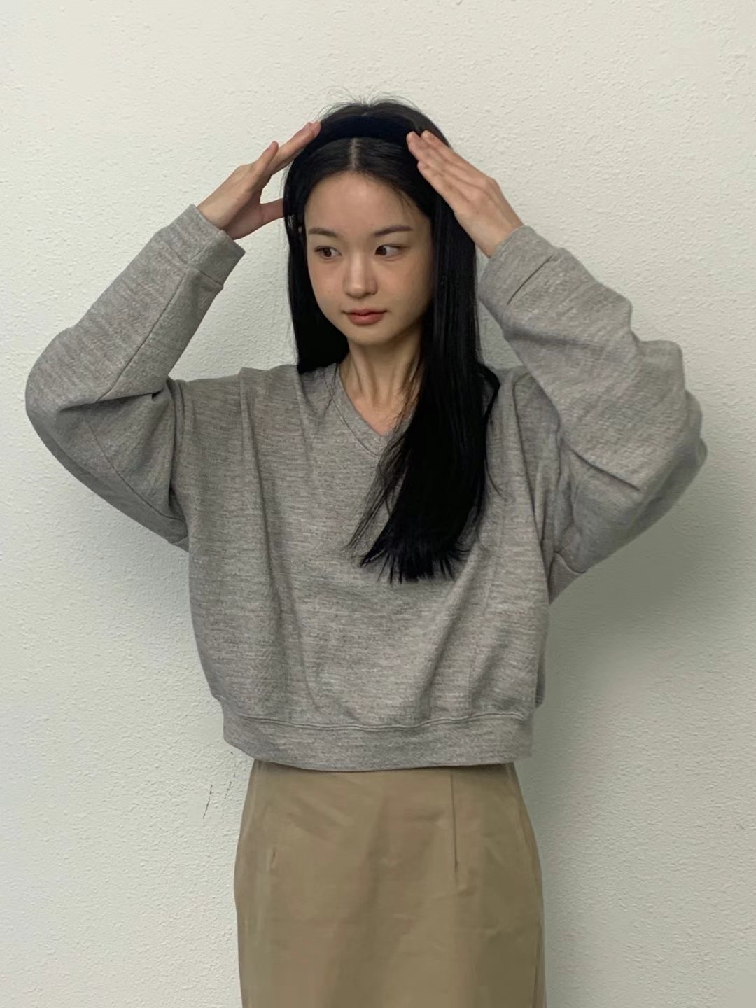 THEBARN直郵韓國代購㊣女裝新款熱賣休閑25春夏推薦時尚衛衣THEBARN衛衣