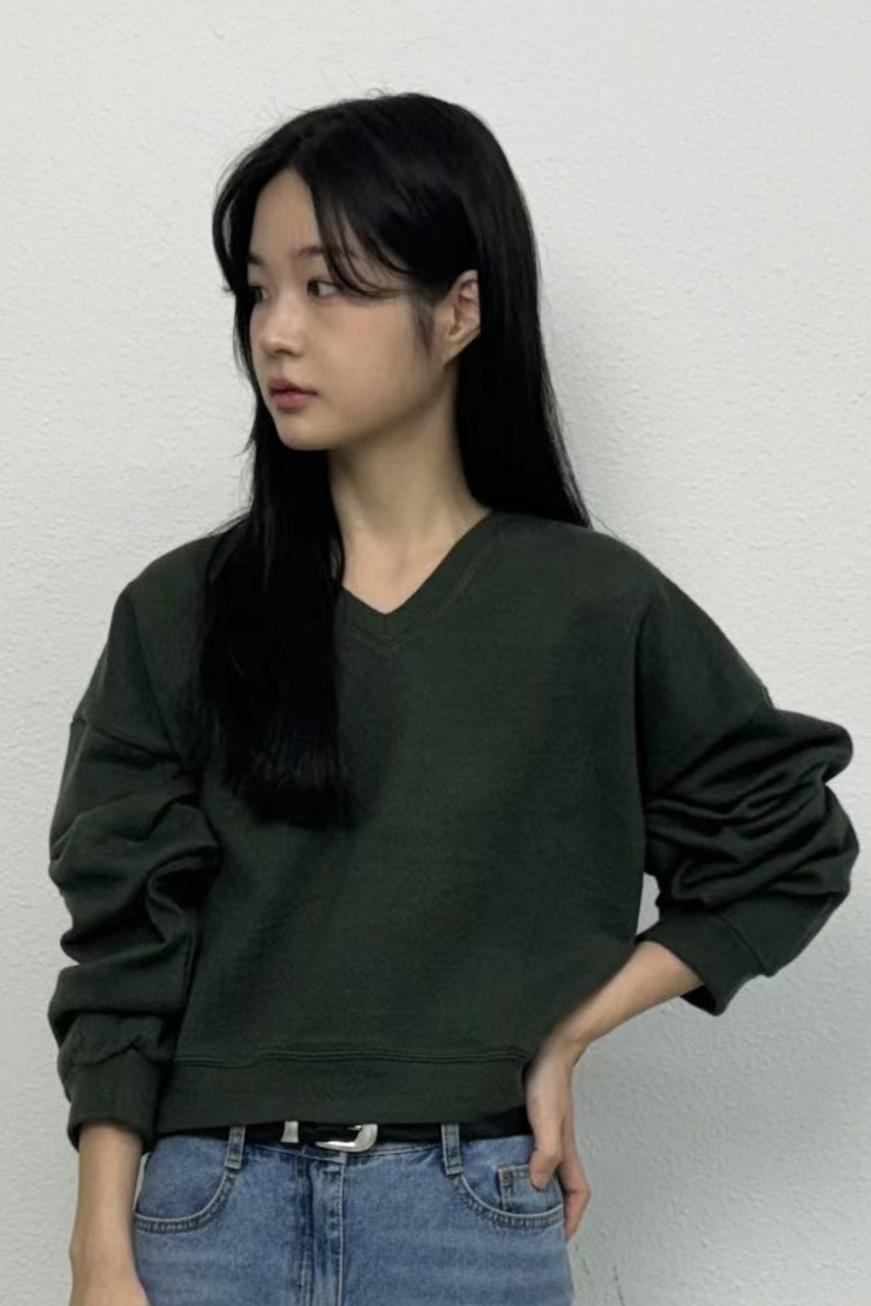 THEBARN直郵韓國代購㊣女裝新款熱賣休閑25春夏推薦時尚衛衣THEBARN衛衣圖色1