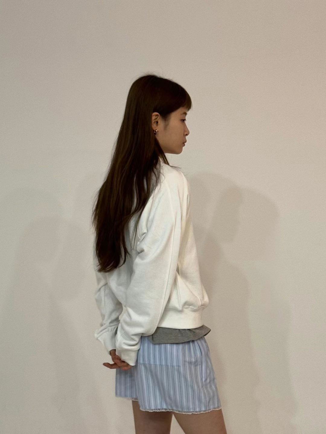 THEBARN直郵韓國代購㊣女裝新款休閑時尚25春夏推薦人氣衛衣THEBARN衛衣