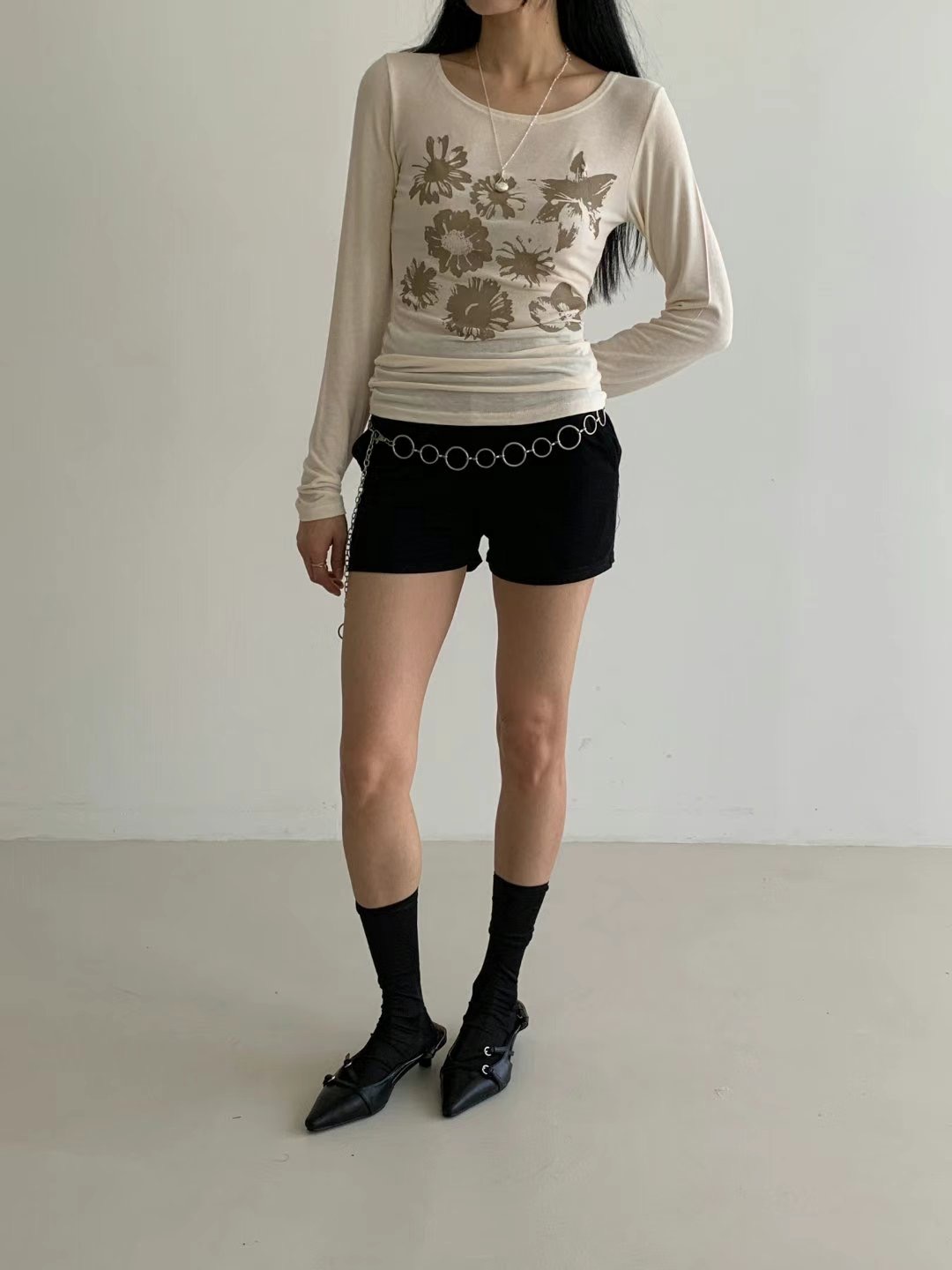DIPPING直郵韓國代購㊣女裝新品25春夏推薦人氣熱賣休閑短褲DIPPING短褲