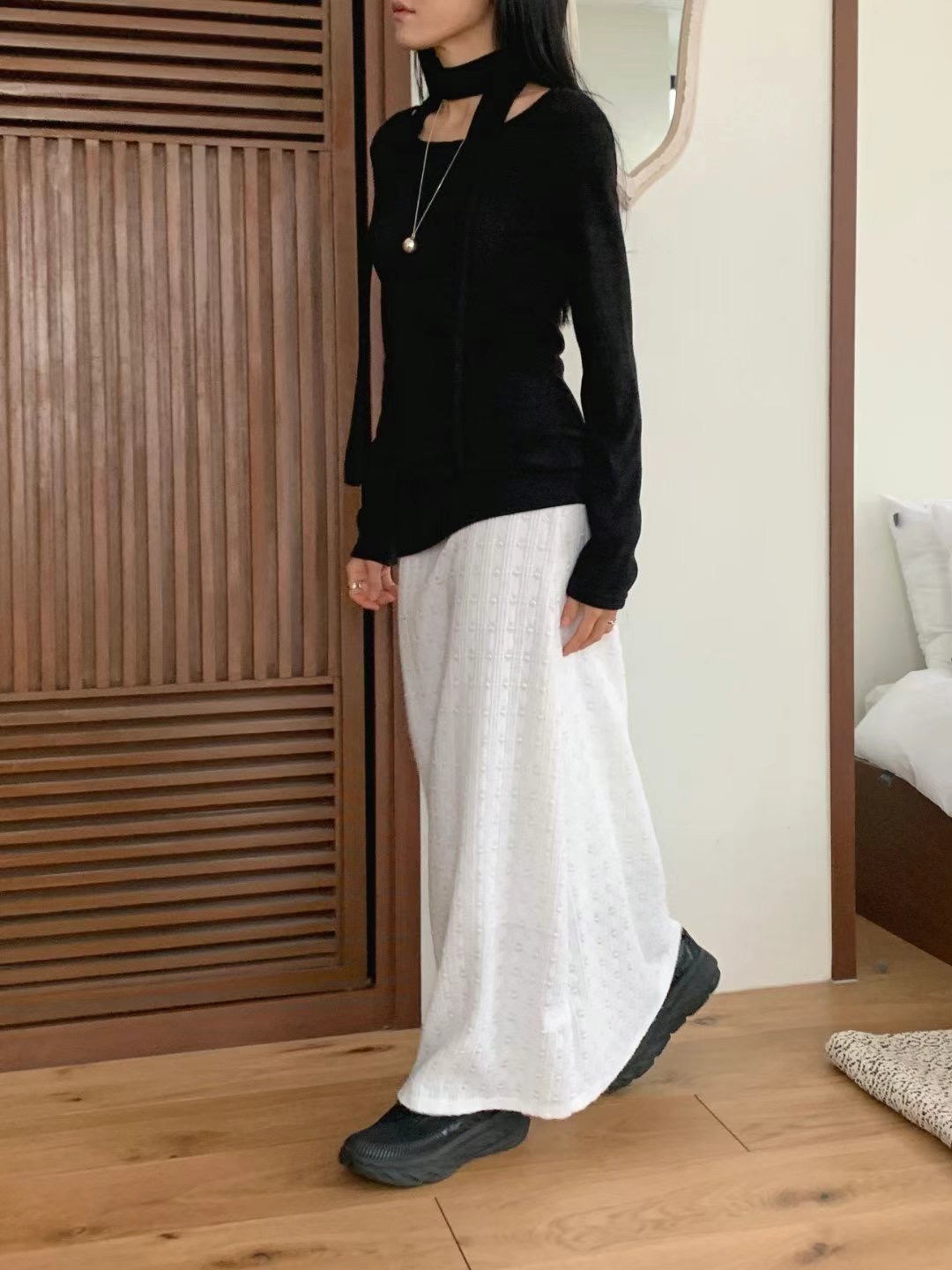 DIPPING韓國直郵㊣東大門實拍女裝新品25春夏人氣時尚休閑長裙DIPPING長裙