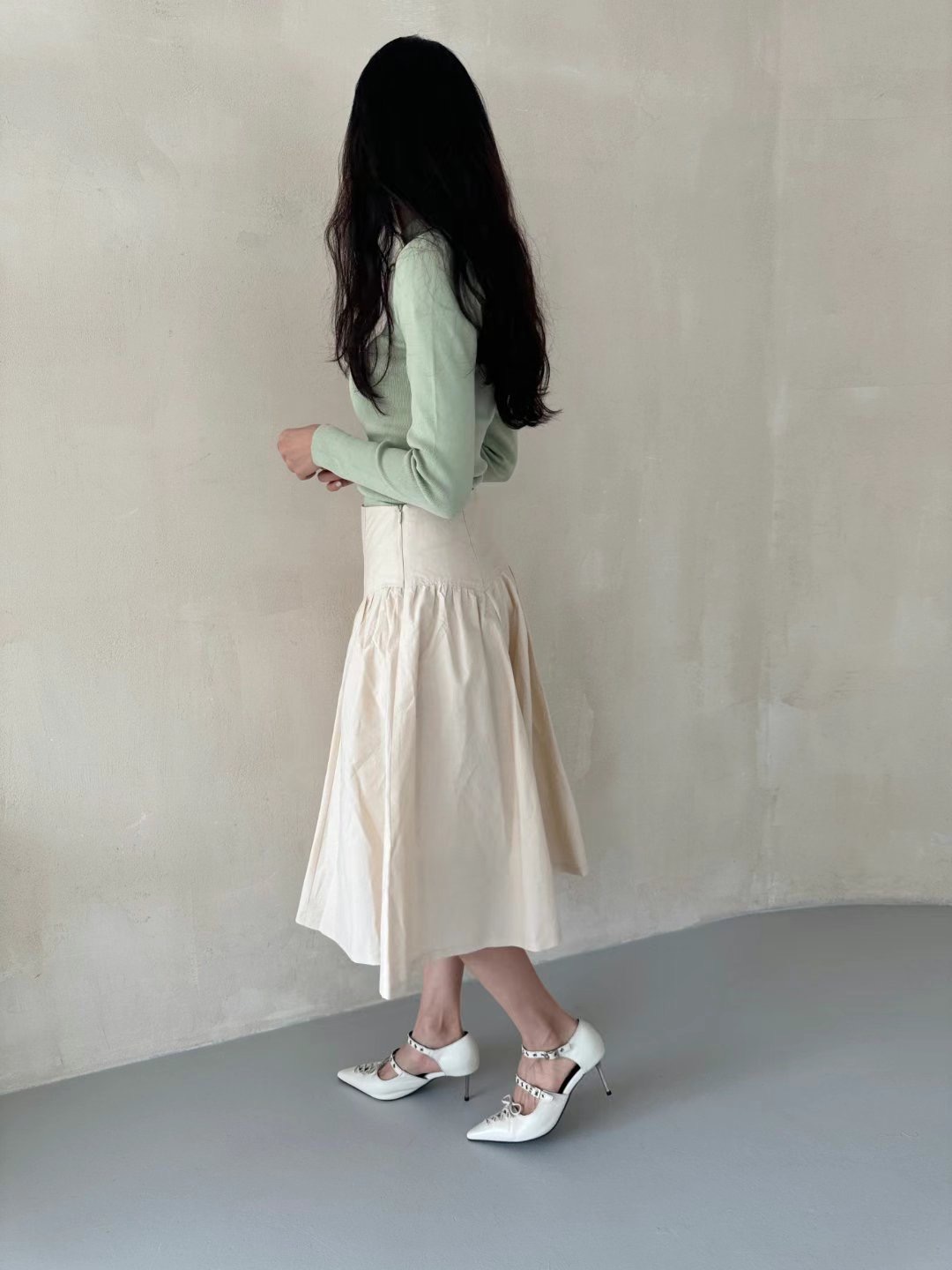 MELON韓國直郵㊣女裝新品推薦時尚熱賣人氣25春夏半身裙中短裙MELON半身裙/中短裙