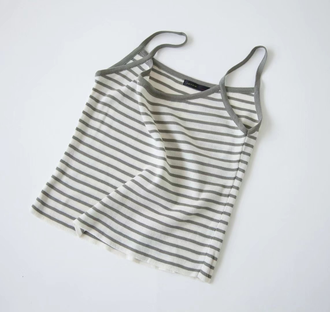 KNITPIA-니트피아-T直郵韓國代購㊣女裝新款熱賣吊帶背心TWELVE-OT吊帶/背心圖色1