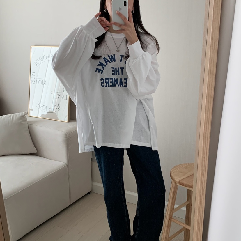 HELLO JINI直郵韓國代購㊣女裝新款休閑人氣推薦熱賣25春夏T恤HELLO JINIT恤