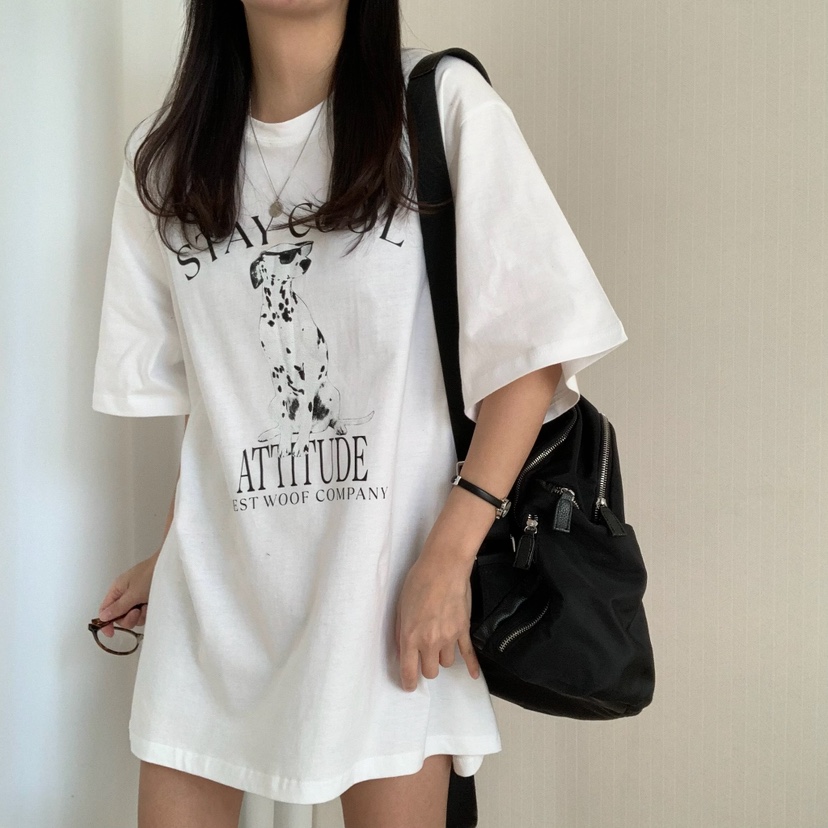 FROMJINI韓國直郵㊣東大門實拍女裝新品休閑25春夏熱賣推薦T恤FROMJINIT恤