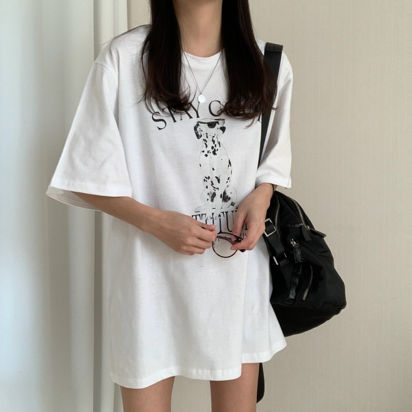 FROMJINI韓國直郵㊣東大門實拍女裝新品休閑25春夏熱賣推薦T恤FROMJINIT恤