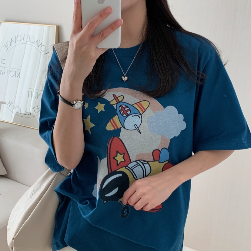 FROMJINI直郵韓國代購㊣女裝新款推薦25春夏人氣熱賣休閑T恤FROMJINIT恤
