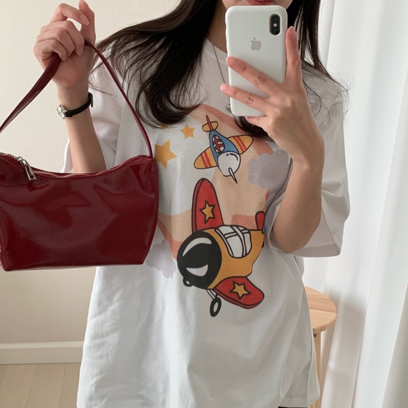 FROMJINI直郵韓國代購㊣女裝新款推薦25春夏人氣熱賣休閑T恤FROMJINIT恤