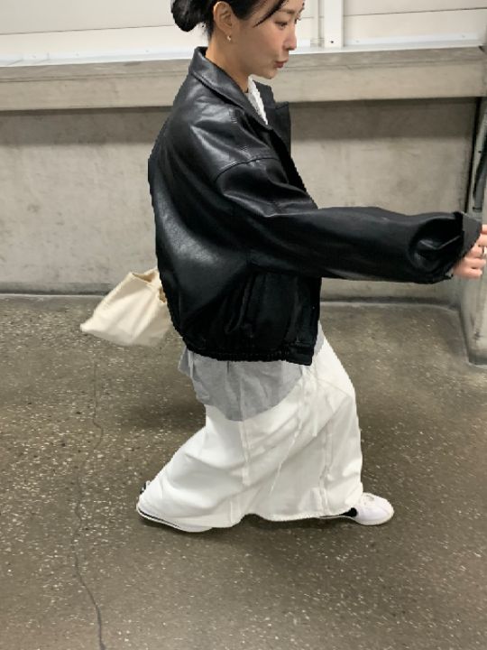 LIVE FOREVER直郵韓國代購㊣女裝新款休閑25春夏時尚熱賣夾克LIVE FOR_EVER夾克