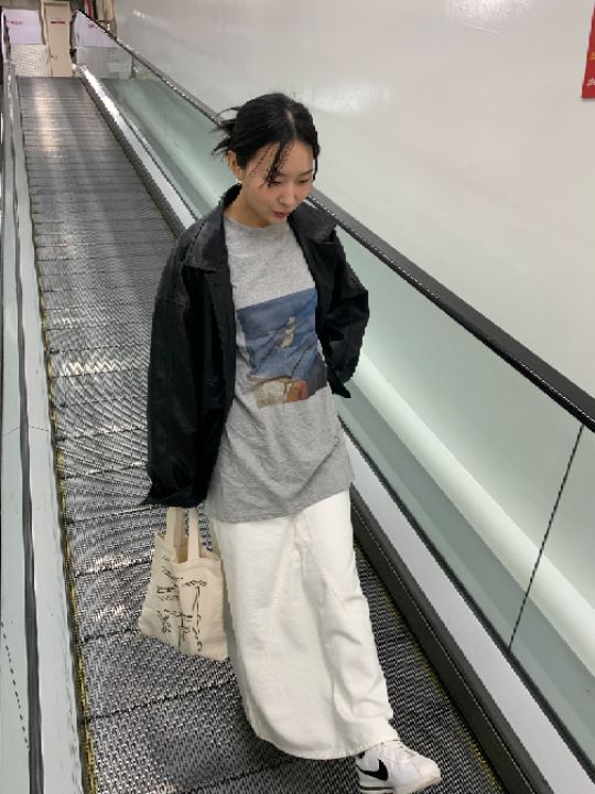 LIVE FOREVER直郵韓國代購㊣女裝新款休閑25春夏時尚熱賣夾克LIVE FOR_EVER夾克