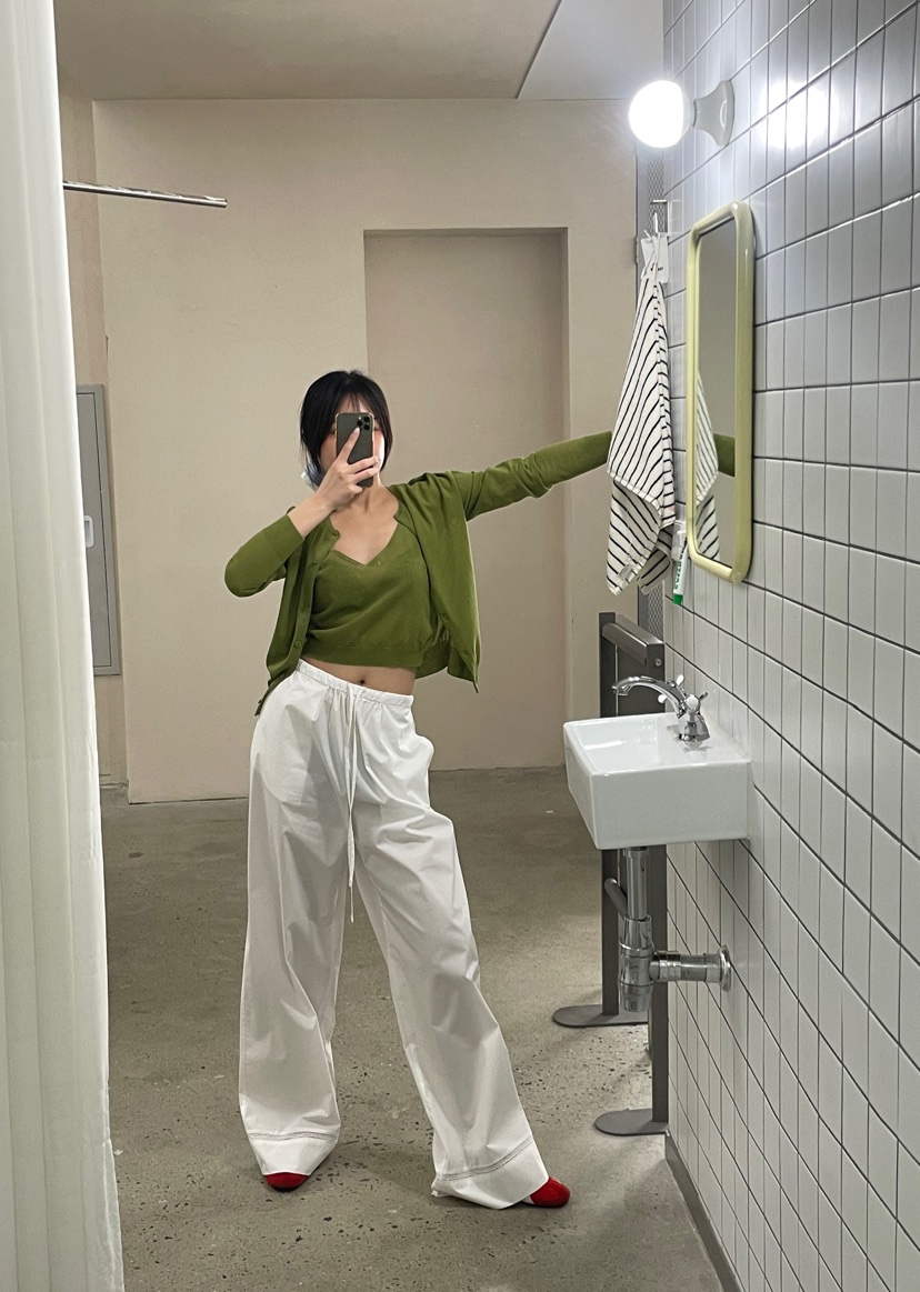 ORMORE韓國直郵㊣東大門實拍女裝新款25春夏推薦休閑休閑褲ORMORE休閑褲