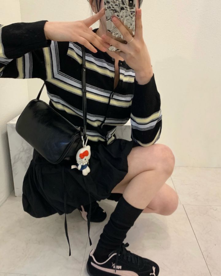 STAY HERE韓國㊣直郵東大門代購女裝新品休閑25春夏針織衫STAY HERE針織衫