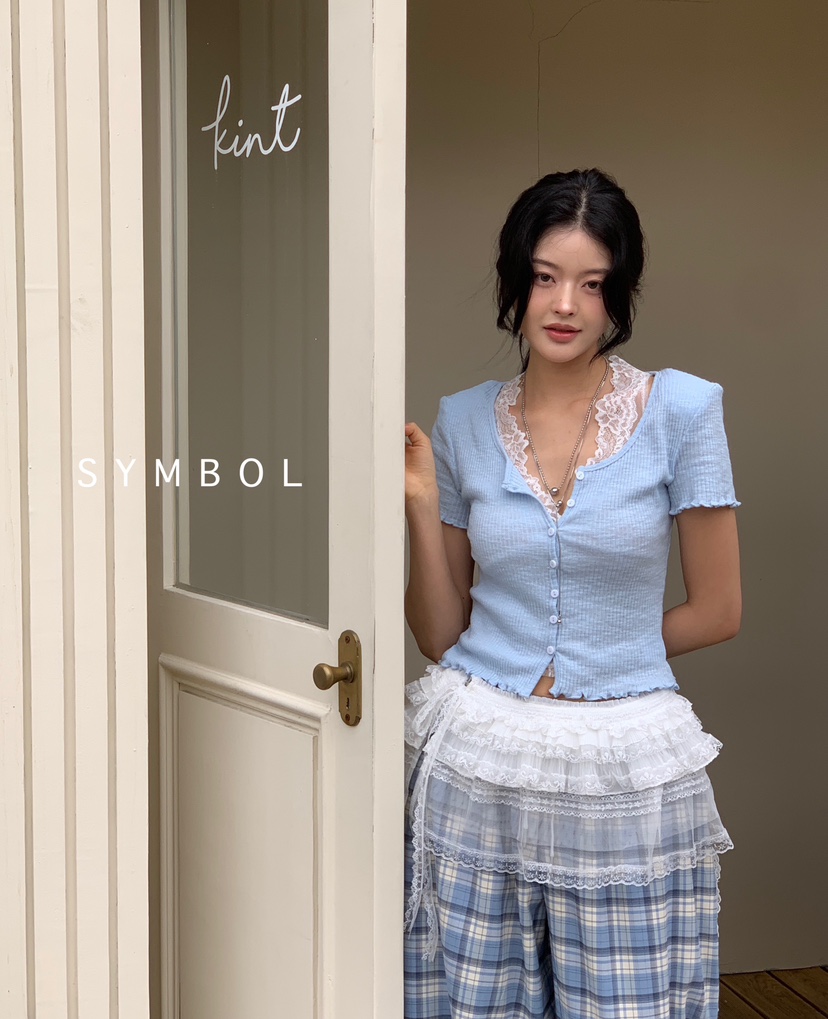 SYMBOL直郵韓國代購㊣女裝新款推薦熱賣25春夏人氣休閑套裝SYMBOL套裝