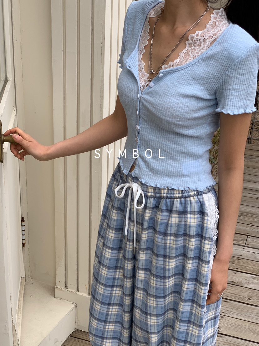 SYMBOL直郵韓國代購㊣女裝新款推薦熱賣25春夏人氣休閑套裝SYMBOL套裝