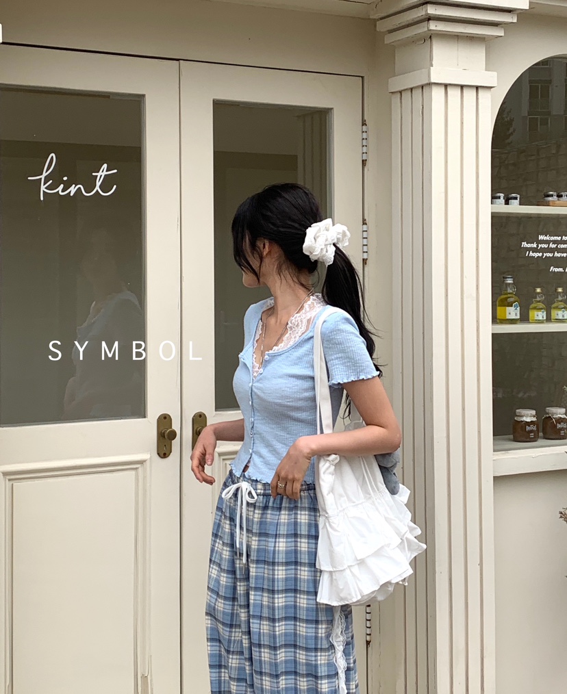 SYMBOL直郵韓國代購㊣女裝新款推薦熱賣25春夏人氣休閑套裝SYMBOL套裝