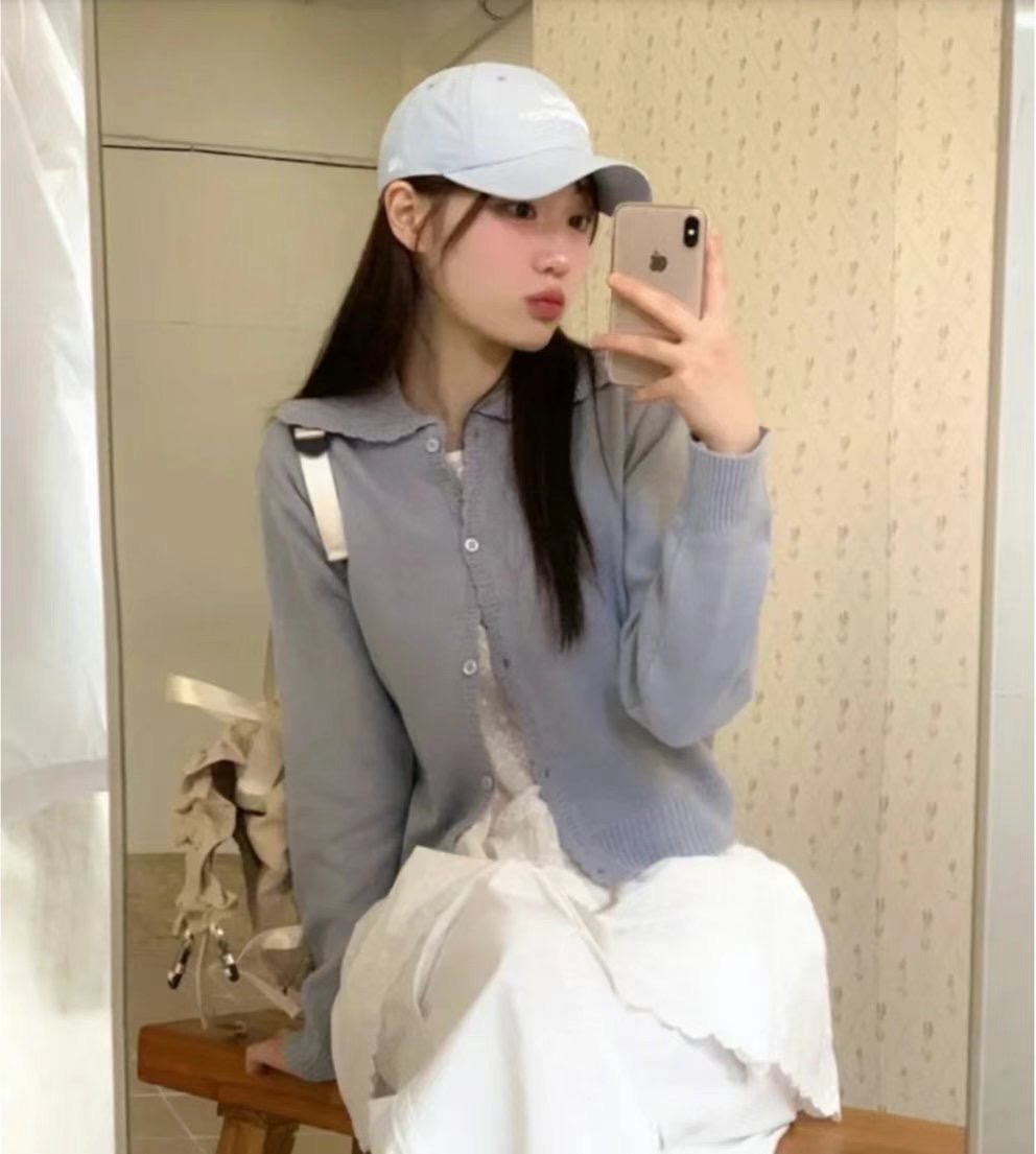 KNITPIA-니트피아-T韓國直郵㊣女裝新款25春夏人氣針織衫TWELVE-OT針織衫