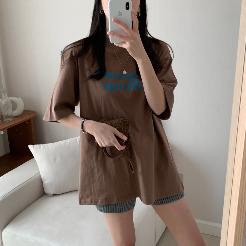 FROMJINI直郵韓國代購㊣女裝新品25春夏休閑熱賣推薦時尚T恤FROMJINIT恤