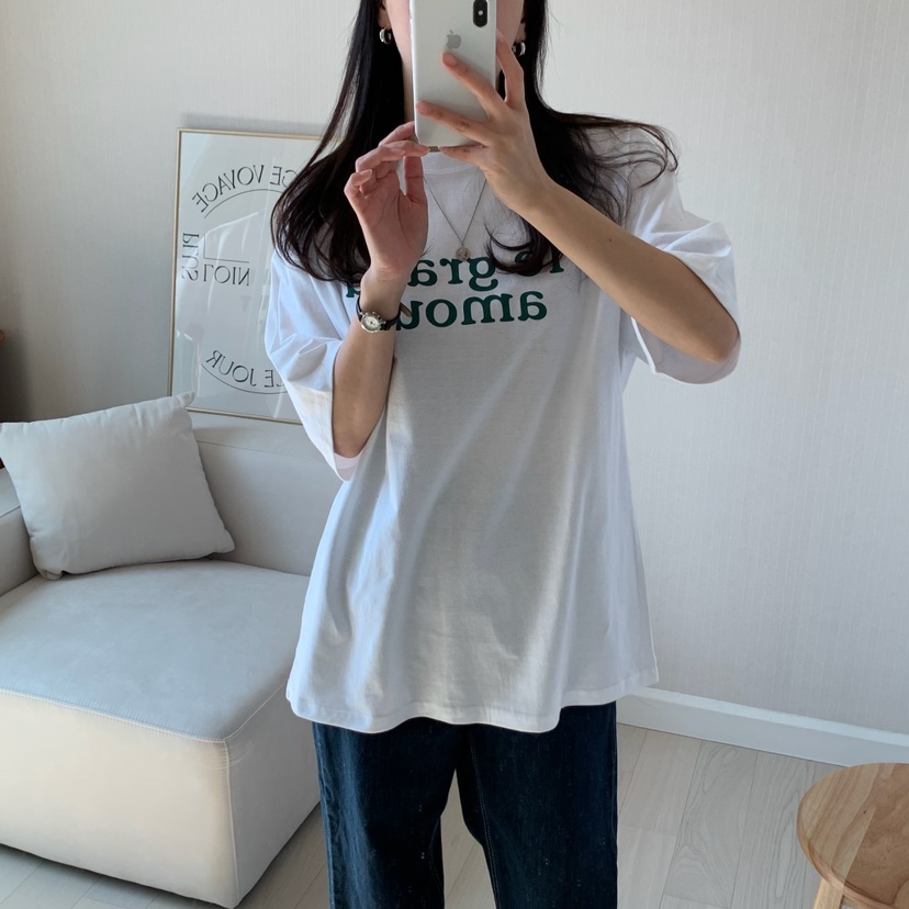 FROMJINI直郵韓國代購㊣女裝新品25春夏休閑熱賣推薦時尚T恤FROMJINIT恤