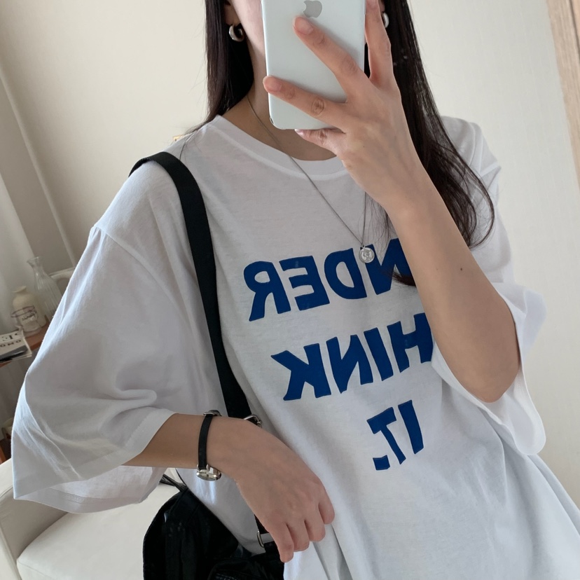 FROMJINI韓國直郵㊣女裝新品推薦時尚人氣熱賣25春夏休閑T恤FROMJINIT恤