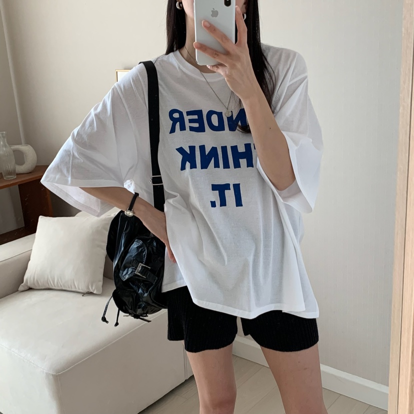 FROMJINI韓國直郵㊣女裝新品推薦時尚人氣熱賣25春夏休閑T恤FROMJINIT恤