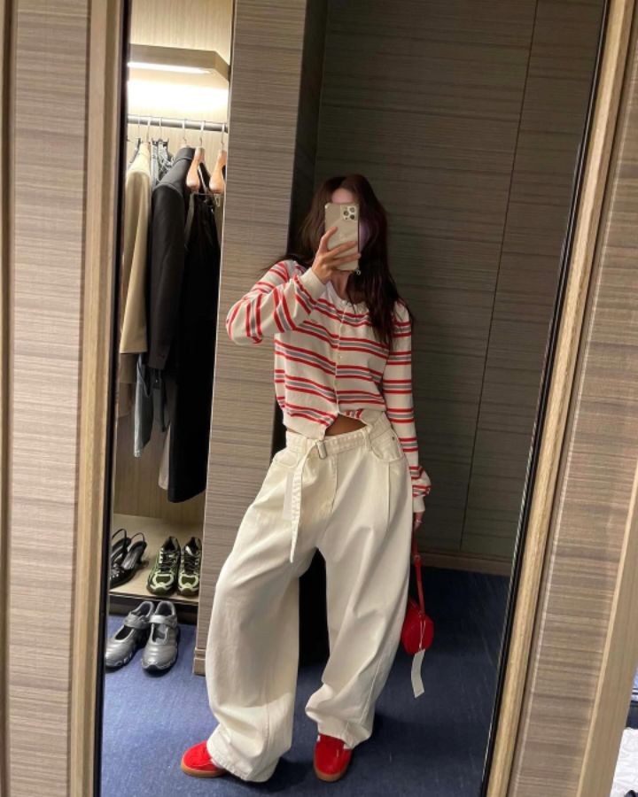 STAY HERE韓國直郵㊣女裝新品人氣熱賣推薦時尚25春夏針織衫STAY HERE針織衫