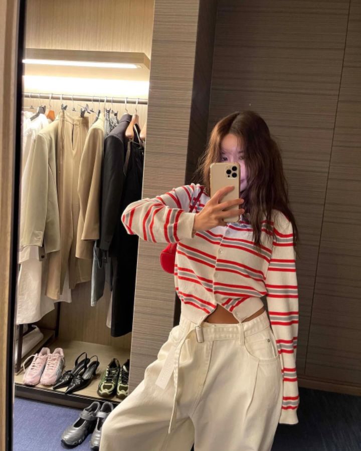 STAY HERE韓國直郵㊣女裝新品人氣熱賣推薦時尚25春夏針織衫STAY HERE針織衫