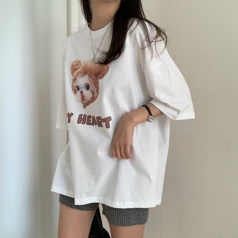 FROMJINI韓國直郵㊣女裝新款時尚人氣推薦休閑熱賣25春夏T恤FROMJINIT恤