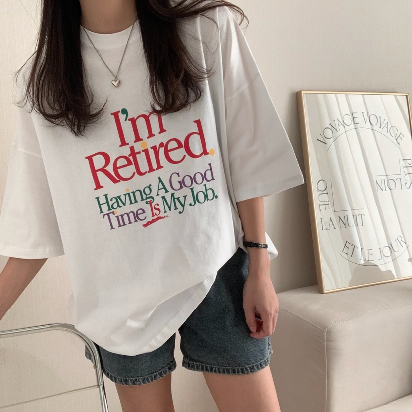 FROMJINI韓國㊣直郵東大門代購女裝新款25春夏推薦休閑人氣T恤FROMJINIT恤