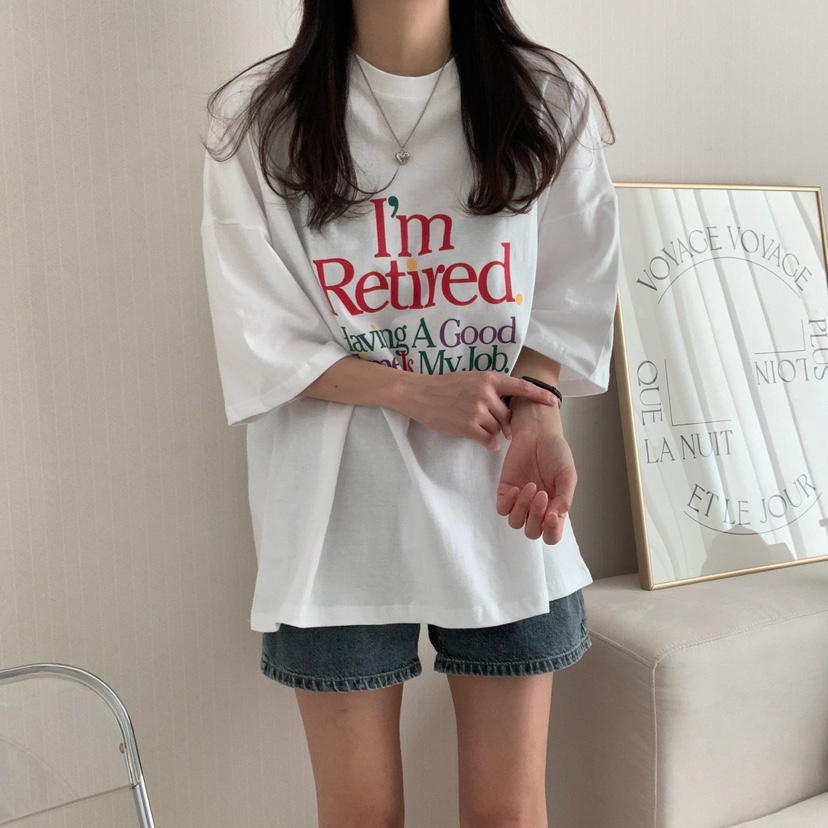 FROMJINI韓國㊣直郵東大門代購女裝新款25春夏推薦休閑人氣T恤FROMJINIT恤