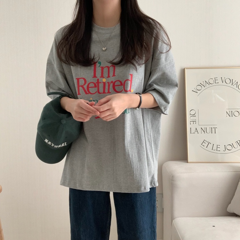 FROMJINI韓國㊣直郵東大門代購女裝新款25春夏推薦休閑人氣T恤FROMJINIT恤