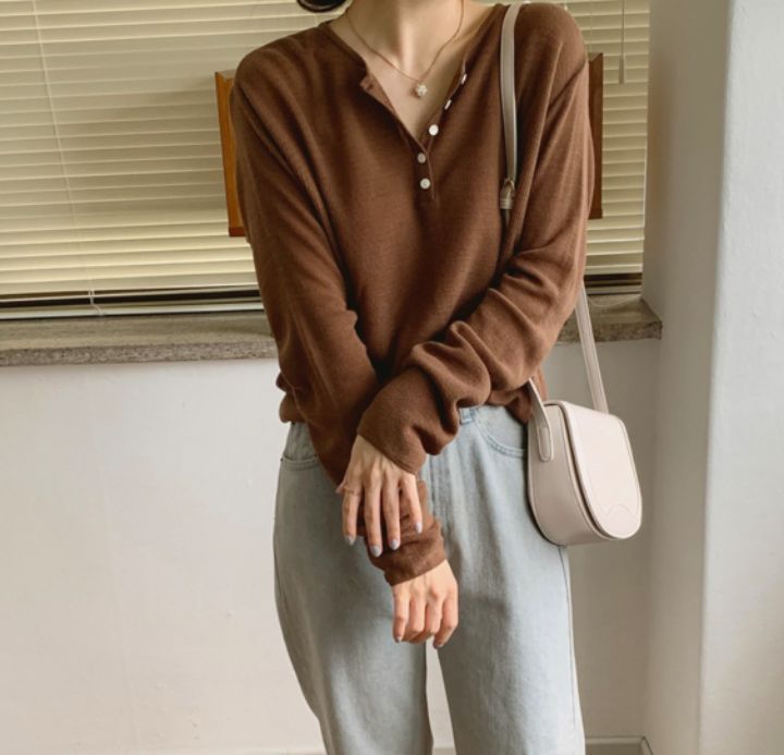 STAY HERE韓國直郵㊣東大門實拍女裝新品人氣熱賣時尚針織衫STAY HERE針織衫