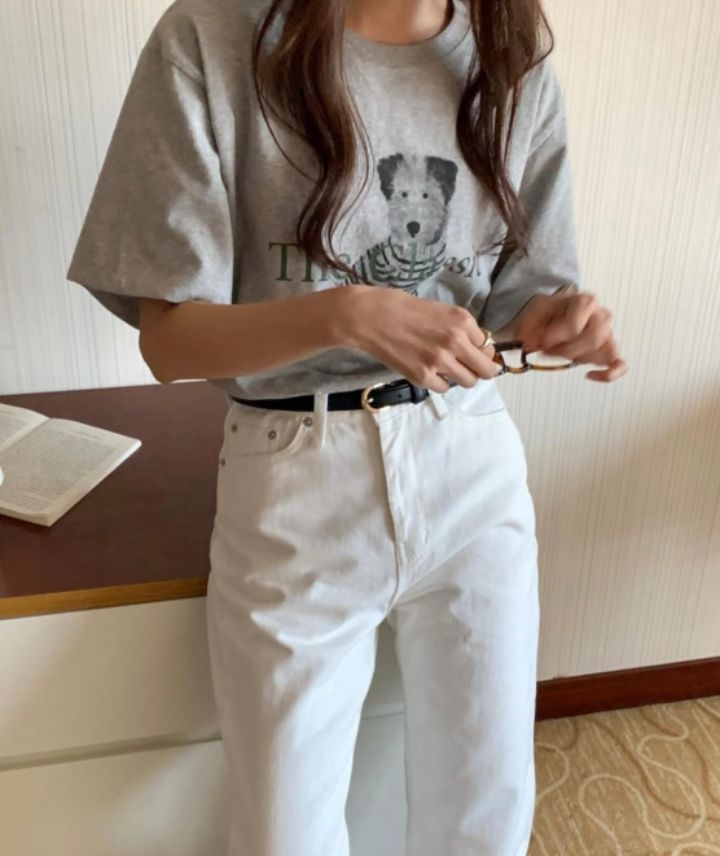 STAY HERE韓國直郵㊣東大門實拍女裝新品人氣推薦25春夏T恤STAY HERET恤