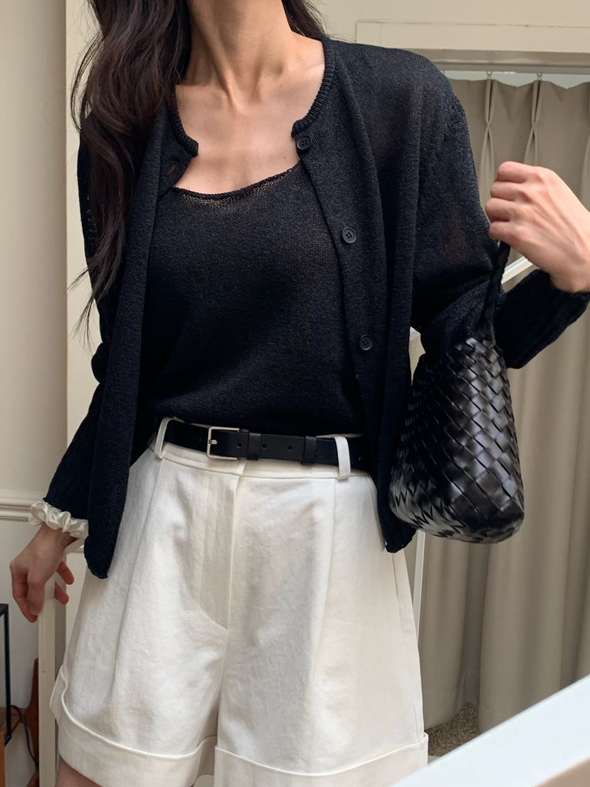 BLEECKER韓國㊣直郵東大門代購女裝新款人氣熱賣針織衫套裝BLEECKER針織衫