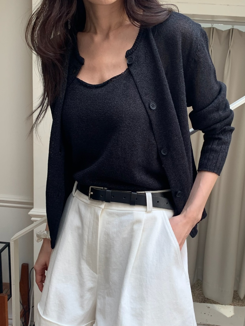 BLEECKER韓國㊣直郵東大門代購女裝新款人氣熱賣針織衫套裝BLEECKER針織衫