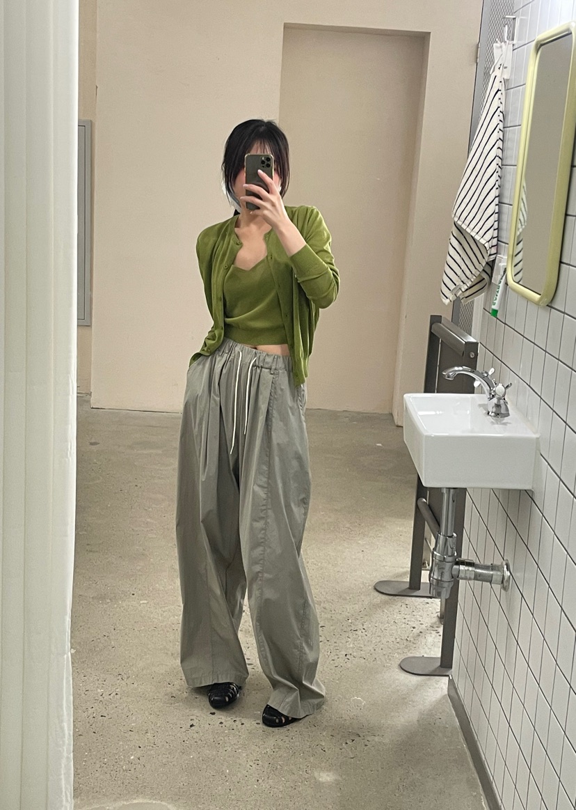 ORMORE韓國直郵㊣女裝新款熱賣時尚推薦25春夏休閑人氣休閑褲ORMORE休閑褲