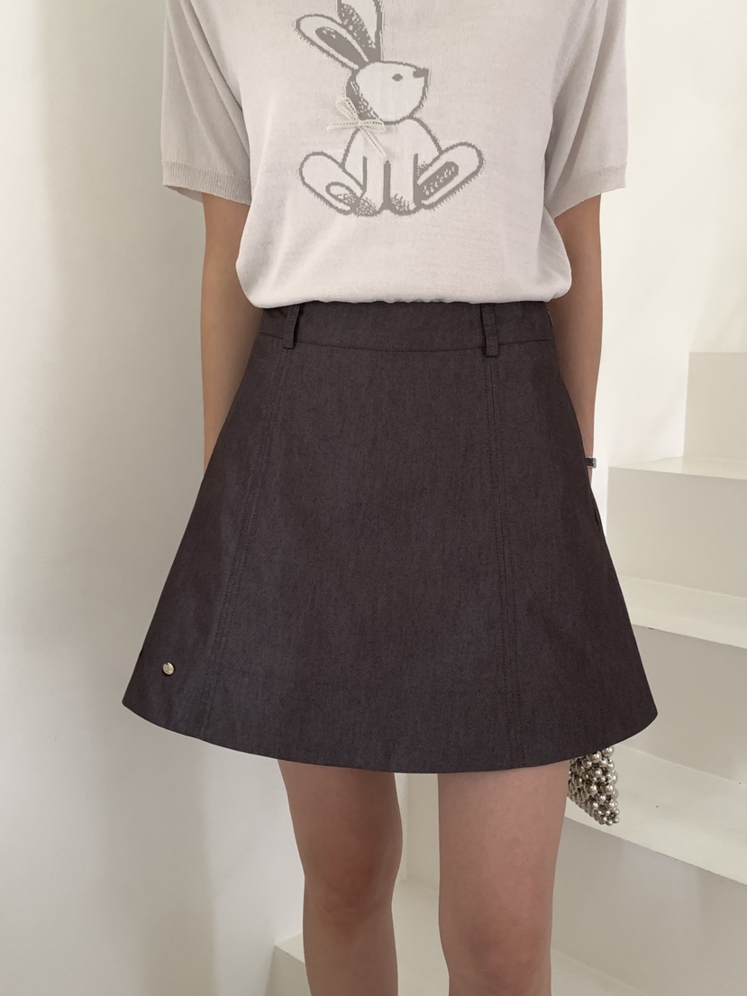 RE:OPENING直郵韓國代購㊣女裝新款休閑人氣25春夏熱賣短裙RE:OPENING短裙
