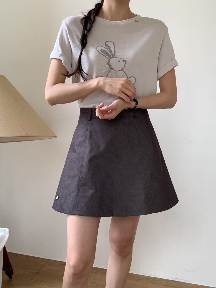 RE:OPENING直郵韓國代購㊣女裝新款休閑人氣25春夏熱賣短裙RE:OPENING短裙