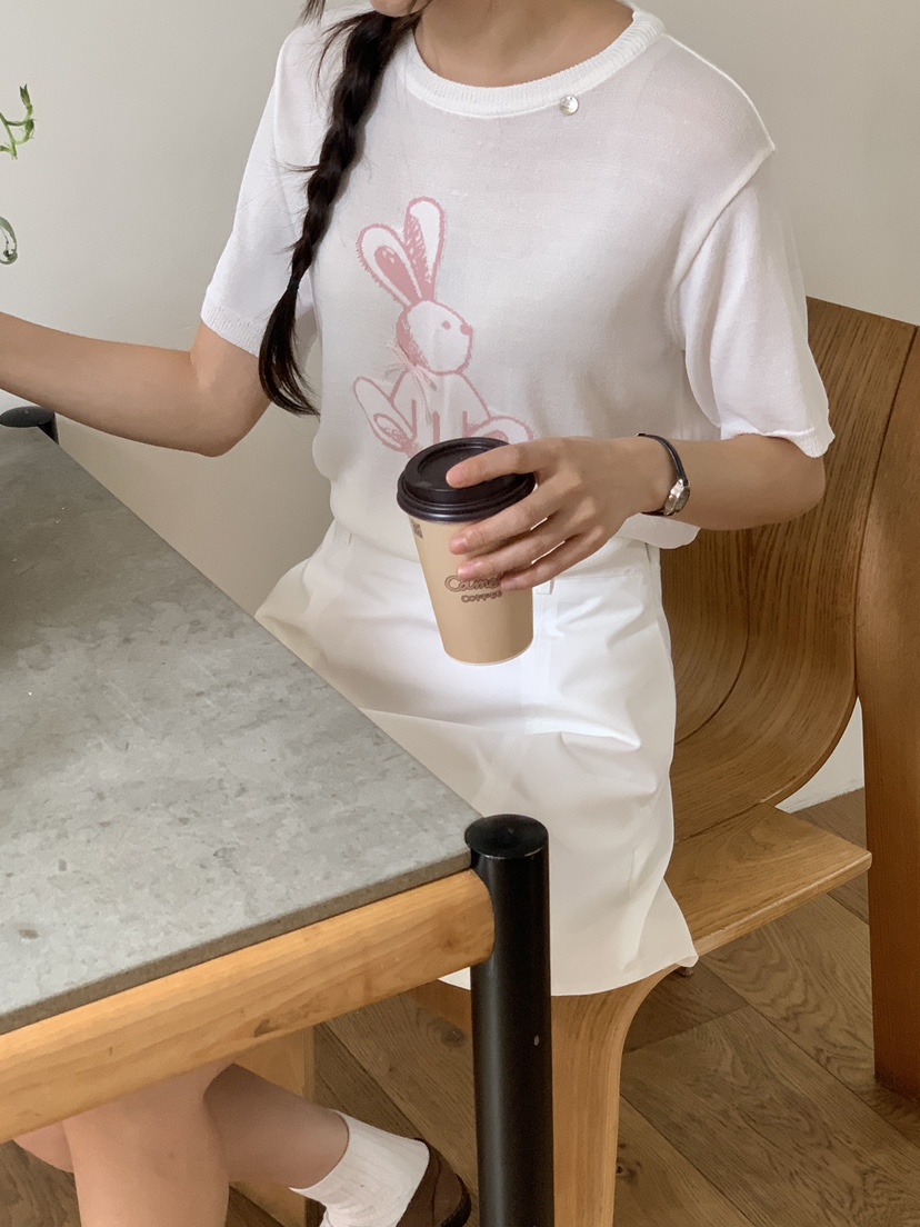 RE:OPENING韓國㊣直郵東大門代購女裝新品推薦熱賣針織衫兔子RE:OPENING針織衫