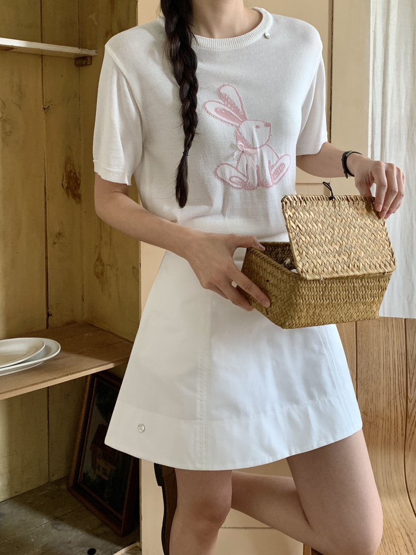RE:OPENING韓國㊣直郵東大門代購女裝新品推薦熱賣針織衫兔子RE:OPENING針織衫