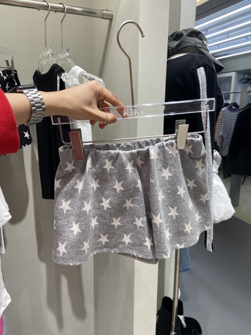 KIKI直郵韓國代購㊣女裝新品25春夏熱賣休閑推薦人氣時尚短褲KIKI短褲圖色2