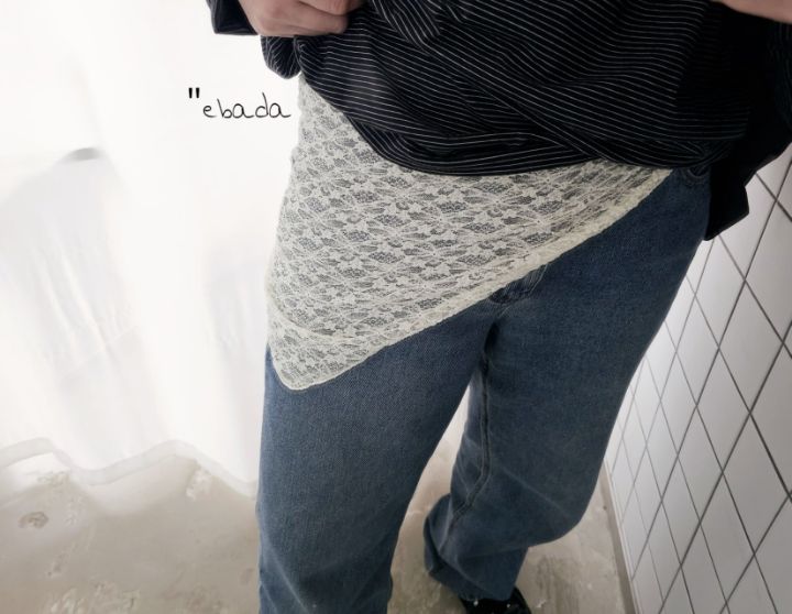 EBADA韓國㊣直郵東大門代購女裝新品25春夏人氣圍巾披肩透明EBADA圍巾/披肩