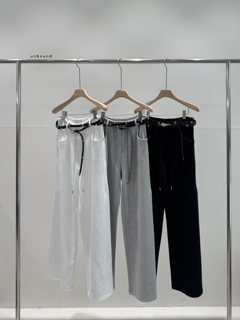 UNBOUND直郵韓國代購㊣女裝新款時尚熱賣休閑人氣25春夏休閑褲UNBOUND休閑褲