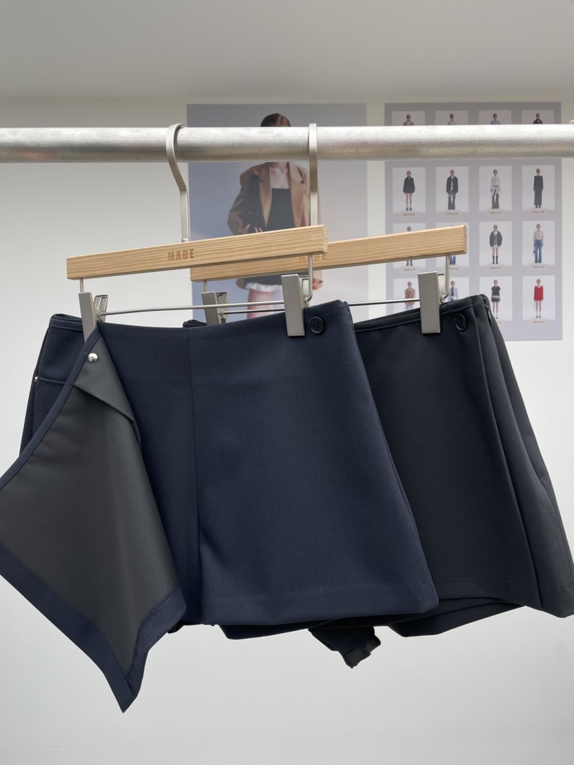 MADE-P韓國直郵㊣女裝新款熱賣休閑25春夏時尚人氣推薦裙褲MADE-P裙褲