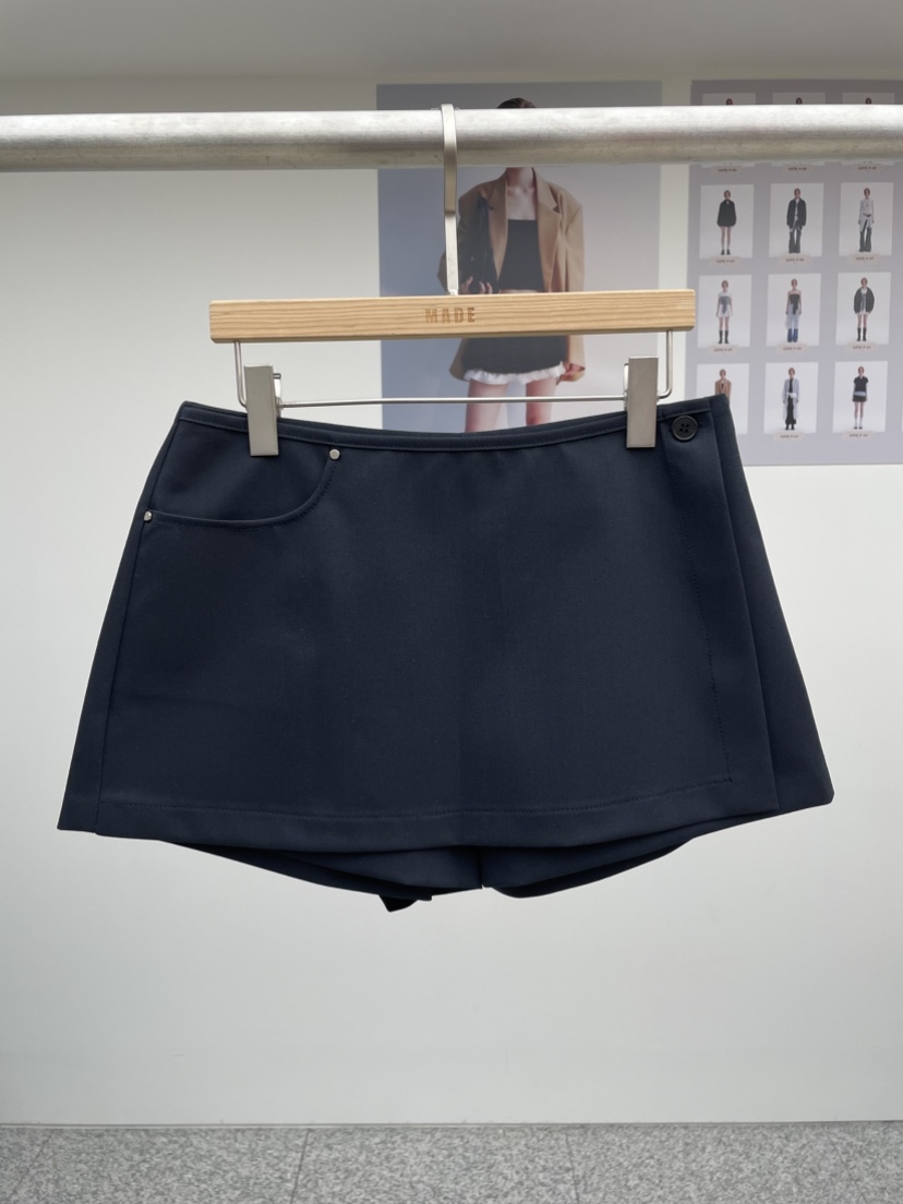 MADE-P韓國直郵㊣女裝新款熱賣休閑25春夏時尚人氣推薦裙褲MADE-P裙褲圖色1