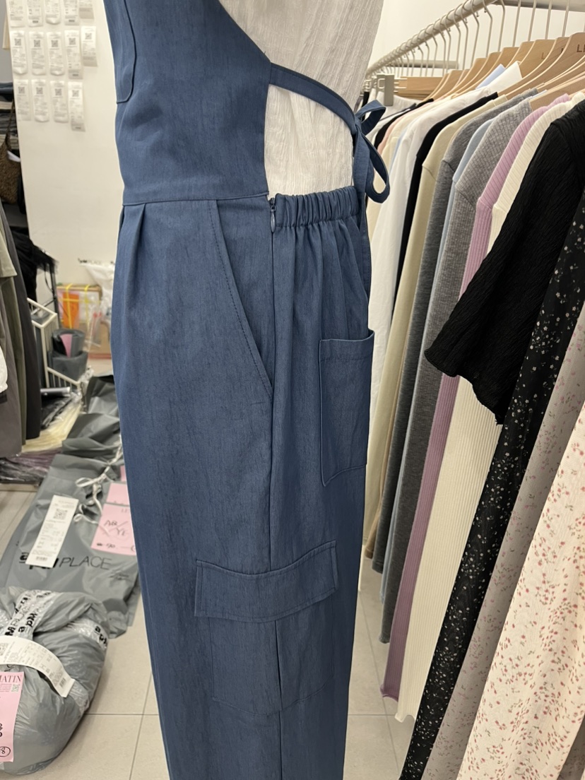 LEMATIN韓國直郵㊣女裝新款時尚熱賣人氣休閑25春夏推薦背帶褲LEMATIN背帶褲