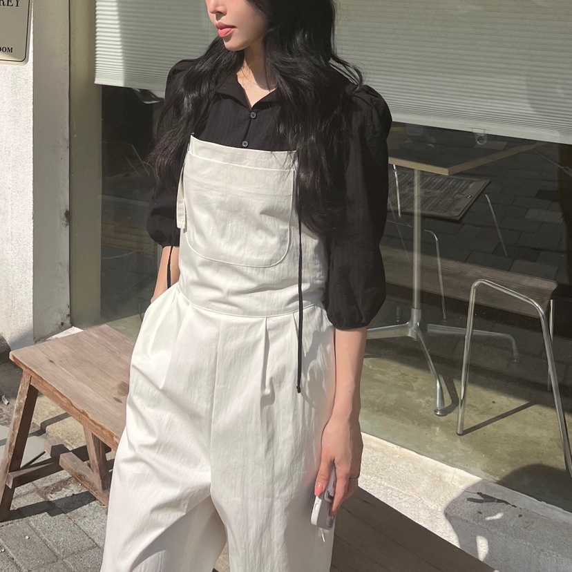 LEMATIN韓國直郵㊣女裝新款時尚熱賣人氣休閑25春夏推薦背帶褲LEMATIN背帶褲