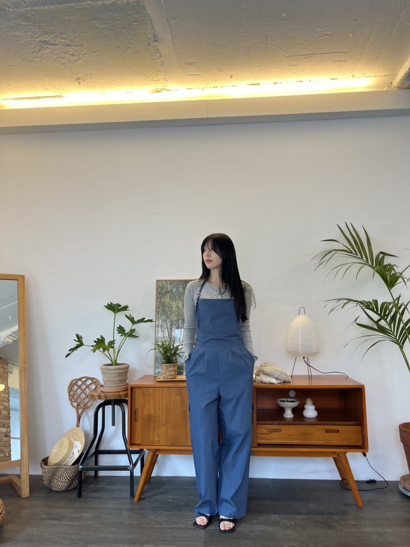 LEMATIN韓國直郵㊣女裝新款時尚熱賣人氣休閑25春夏推薦背帶褲LEMATIN背帶褲