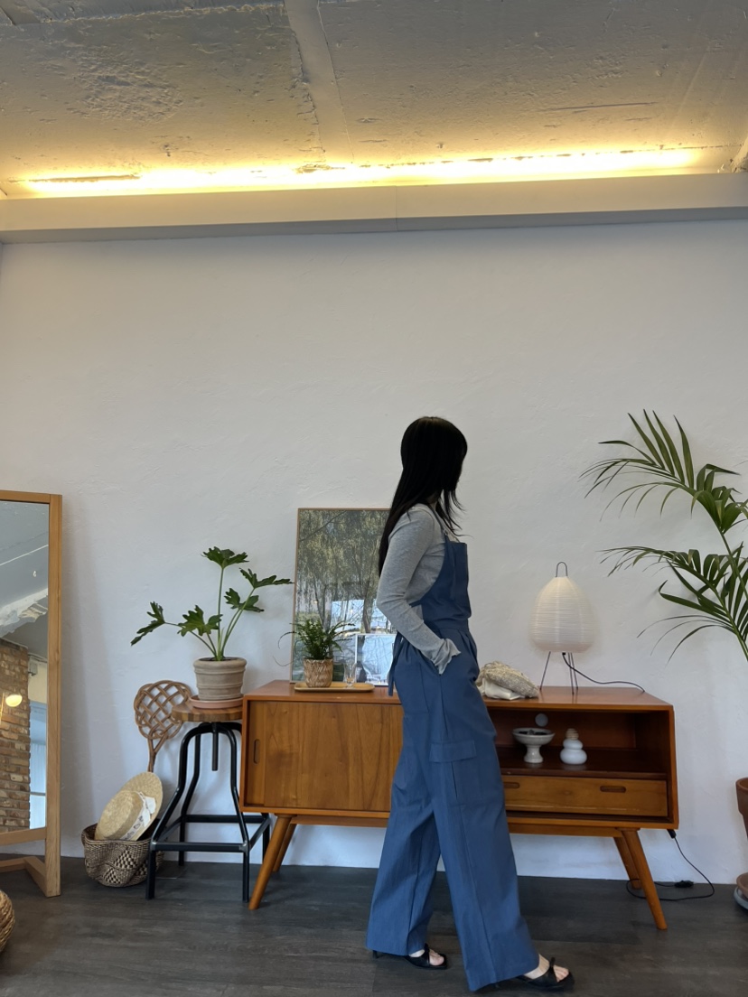 LEMATIN韓國直郵㊣女裝新款時尚熱賣人氣休閑25春夏推薦背帶褲LEMATIN背帶褲